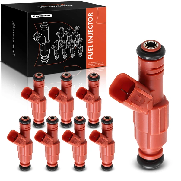8-Pc Fuel Injector 2-Blade Terminal A-Premium APFI126