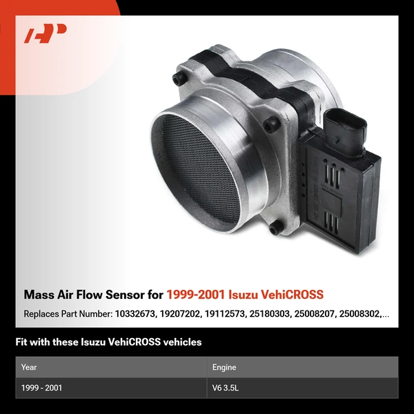 Mass Air Flow Sensor for 1999-2001 Isuzu VehiCROSS