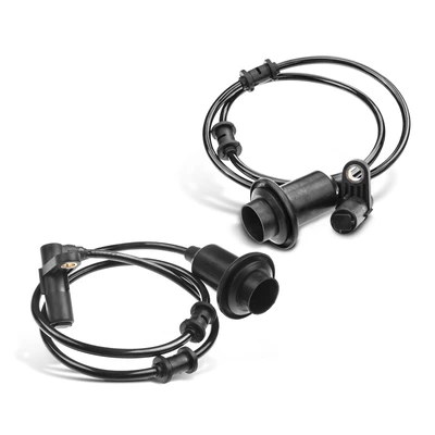 2 Pcs Rear ABS Wheel Speed Sensor