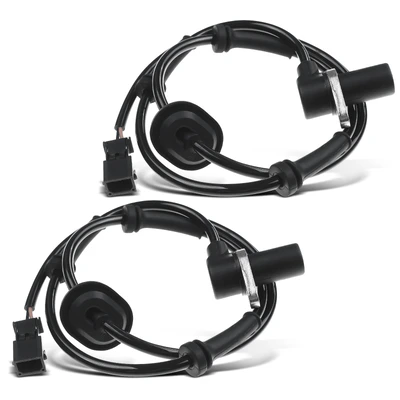 2 Pcs Rear ABS Wheel Speed Sensor