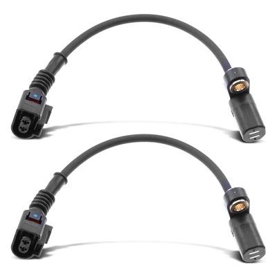2 Pcs Rear ABS Wheel Speed Sensor