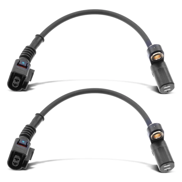 2 Pcs Rear ABS Wheel Speed Sensor for Audi TT Quattro 2001-2006 Volkswagen Jetta