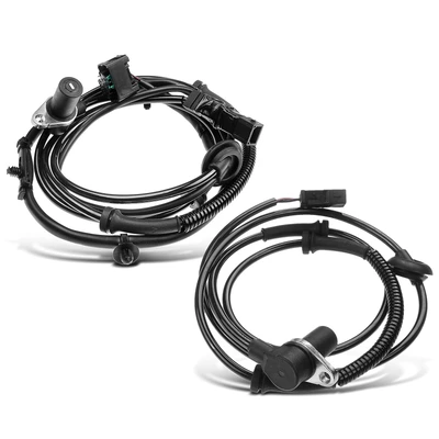 2 Pcs Rear ABS Wheel Speed Sensor