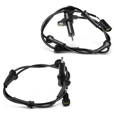 2 Pcs Front ABS Wheel Speed Sensor