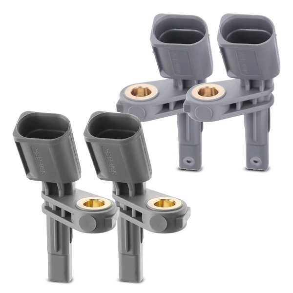 4 Pcs Front & Rear ABS Wheel Speed Sensor for Volkswagen Touareg 2004-2010 Audi Q7