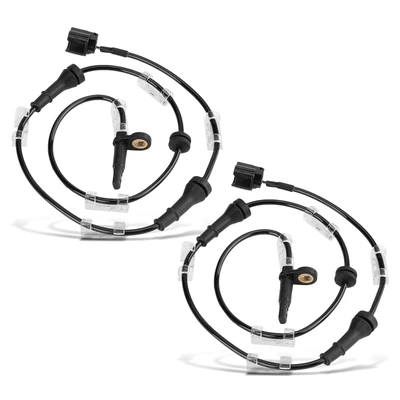 2 Pcs Front ABS Wheel Speed Sensor