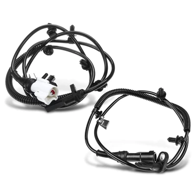 2 Pcs Rear ABS Wheel Speed Sensor