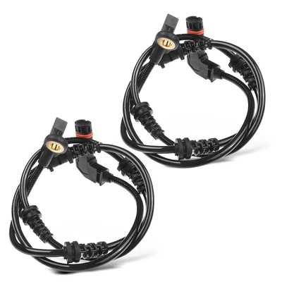 2 Pcs Front ABS Wheel Speed Sensor