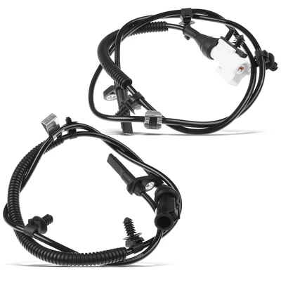 2 Pcs Rear ABS Wheel Speed Sensor