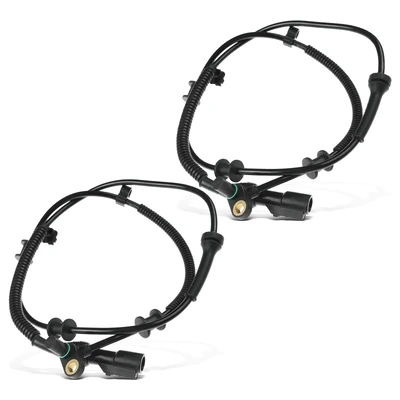 2 Pcs Front ABS Wheel Speed Sensor