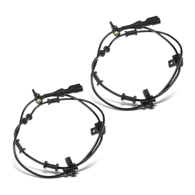 2 Pcs Front ABS Wheel Speed Sensor