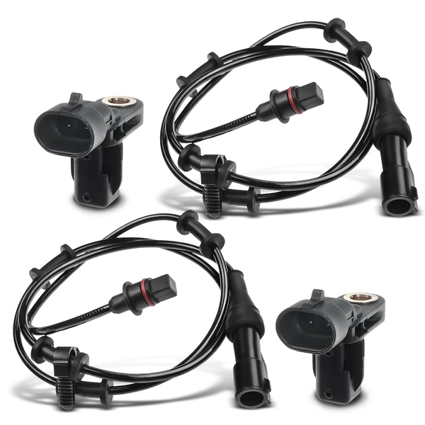 4 Pcs Front & Rear ABS Wheel Speed Sensor for Jaguar S-Type Super V8 XJ8 XJR XK