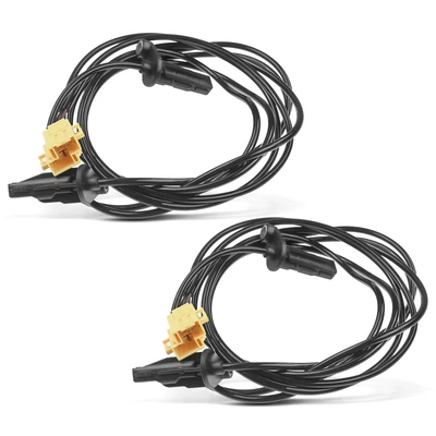 2 Pcs Rear ABS Wheel Speed Sensor