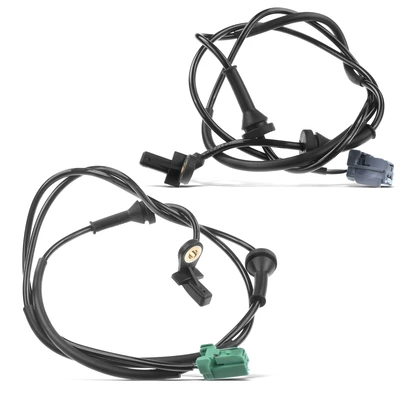 2 Pcs Rear ABS Wheel Speed Sensor