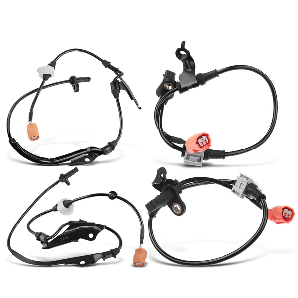 4 Pcs Front & Rear ABS Wheel Speed Sensor for Honda Accord 2003-2007