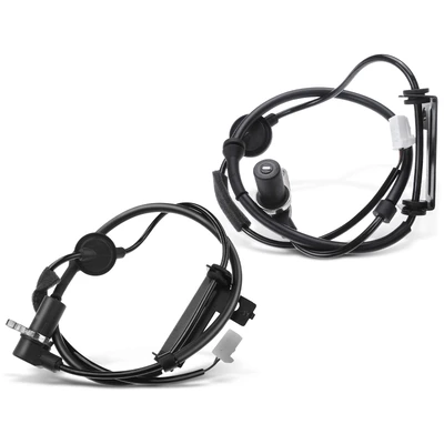 2 Pcs Rear ABS Wheel Speed Sensor