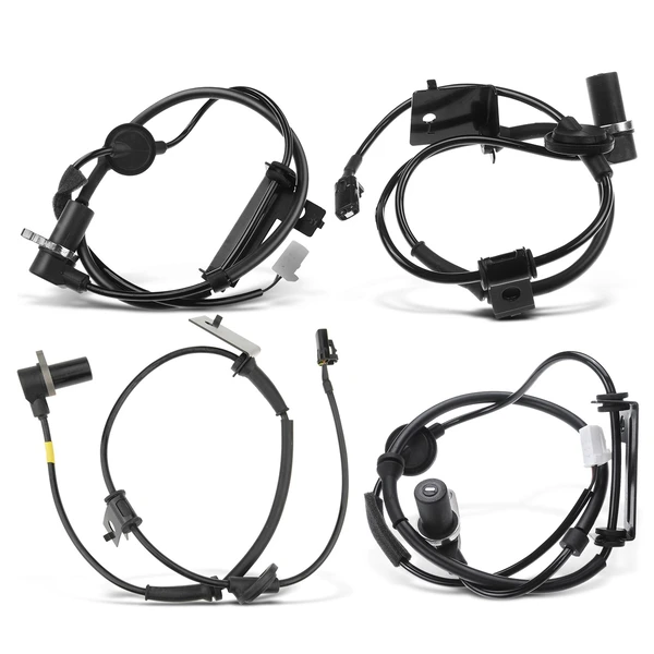 4 Pcs Front & Rear ABS Wheel Speed Sensor for Hyundai Santa Fe 2003-2006 2.7L 3.5L