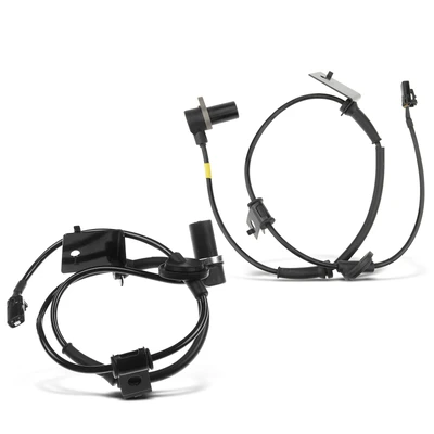 2 Pcs Front ABS Wheel Speed Sensor