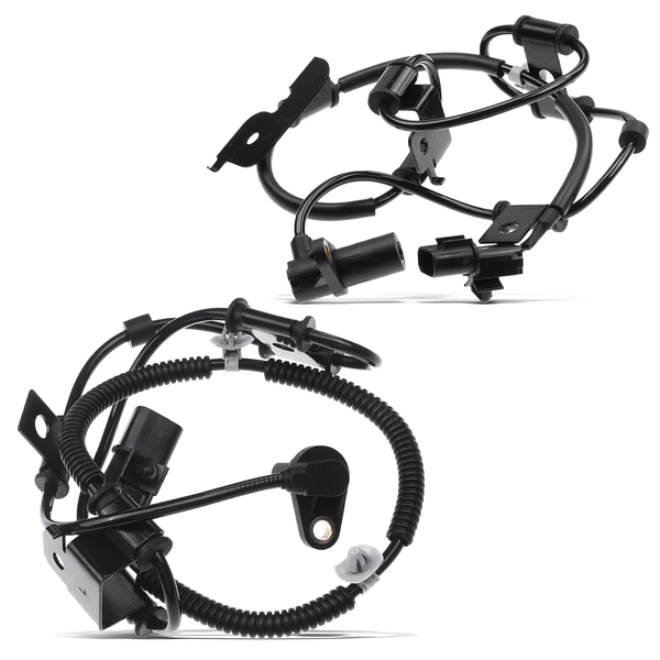 2 Pcs Front ABS Wheel Speed Sensor for Hyundai Accent 06-09 Kia Rio5 06-11 Rio