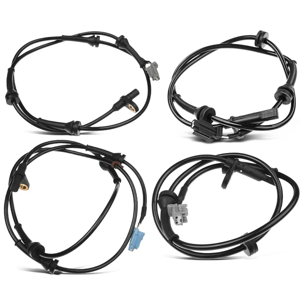 4 Pcs Front & Rear ABS Wheel Speed Sensor for Nissan Sentra 2007-2012 L4 2.0L 2.5L