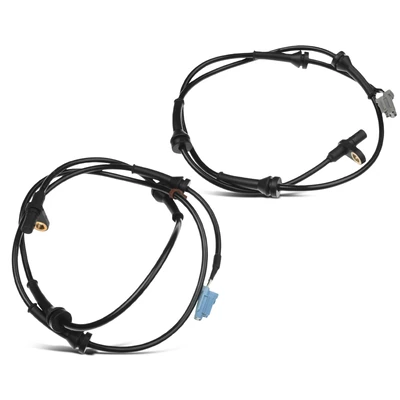2 Pcs Rear ABS Wheel Speed Sensor