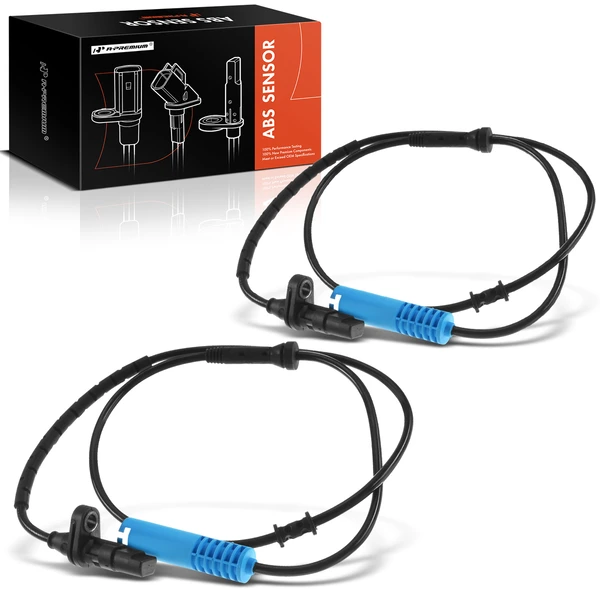 2 Pcs Rear ABS Wheel Speed Sensor for 1999-2001 BMW 740i