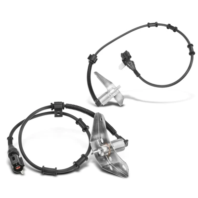 2 Pcs Front ABS Wheel Speed Sensor