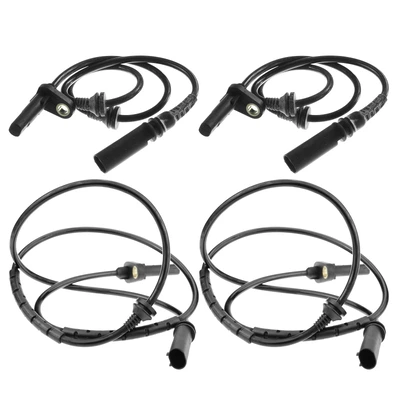 4 Pcs Front & Rear ABS Wheel Speed Sensor