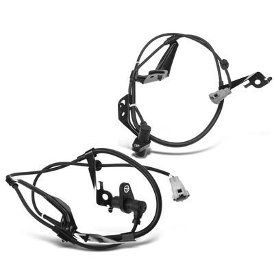 2 Pcs Front ABS Wheel Speed Sensor