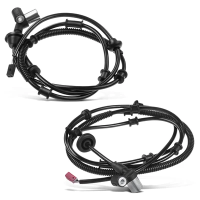 2 Pcs Rear ABS Wheel Speed Sensor