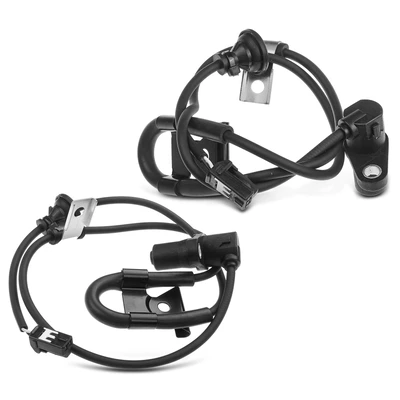 2 Pcs Rear ABS Wheel Speed Sensor