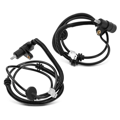 2 Pcs Rear ABS Wheel Speed Sensor