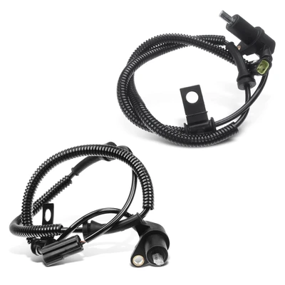 2 Pcs Front ABS Wheel Speed Sensor