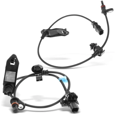 2 Pcs Rear ABS Wheel Speed Sensor