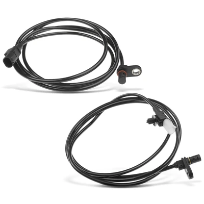 2 Pcs Rear ABS Wheel Speed Sensor