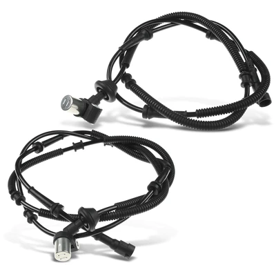 2 Pcs Rear ABS Wheel Speed Sensor
