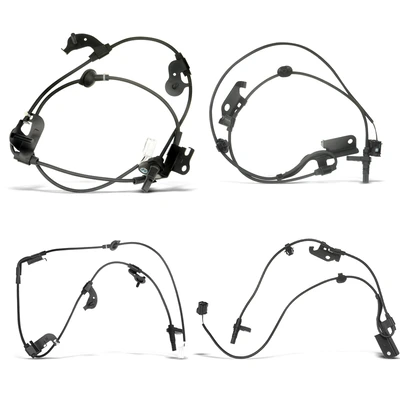 4 Pcs Front & Rear ABS Wheel Speed Sensor