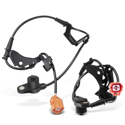 2 Pcs Front ABS Wheel Speed Sensor