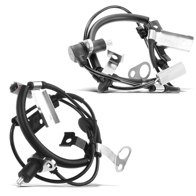 2 Pcs Front ABS Wheel Speed Sensor