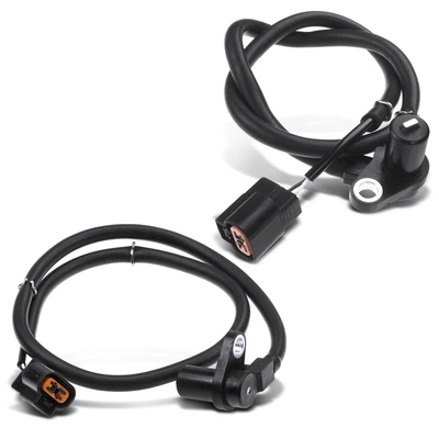 2 Pcs Rear ABS Wheel Speed Sensor