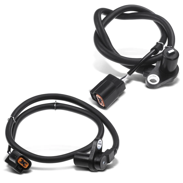 2 Pcs Rear ABS Wheel Speed Sensor for 2003-2006 Mitsubishi Lancer