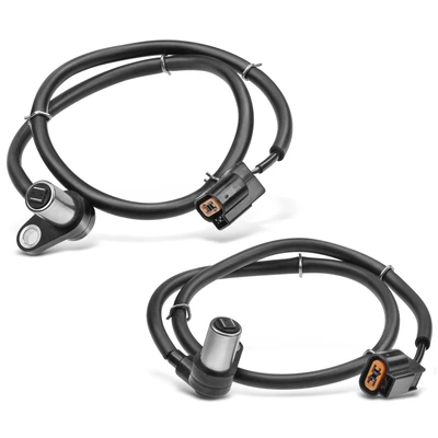 2 Pcs Front ABS Wheel Speed Sensor