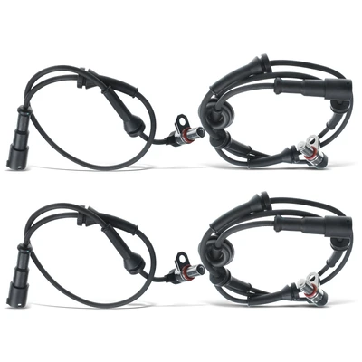1999-2004 Land Rover Discovery Front & Rear ABS Speed Sensor A-Premium APABS2019