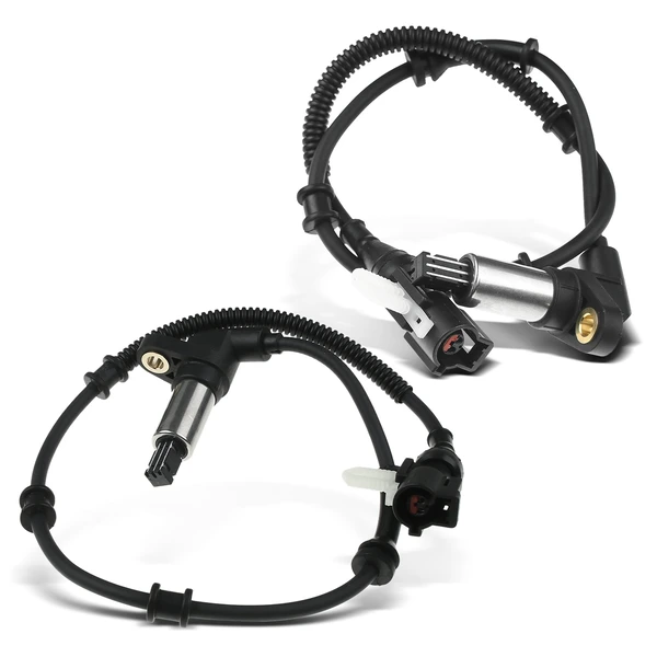 2 Pcs Front ABS Wheel Speed Sensor for 1999-2002 Ford E-150 Econoline