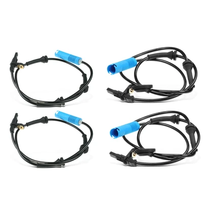 4 Pcs Front & Rear ABS Wheel Speed Sensor