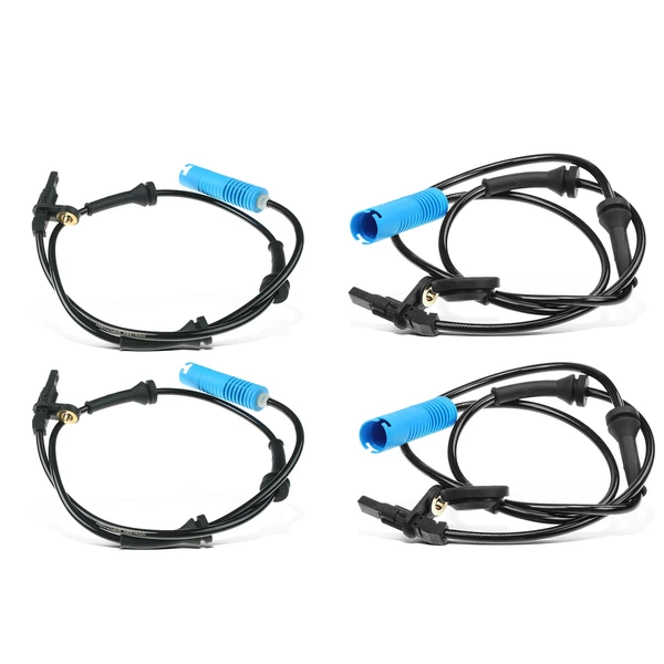 4 Pcs Front & Rear ABS Wheel Speed Sensor for Land Rover Freelander 2002-2005 2.5L