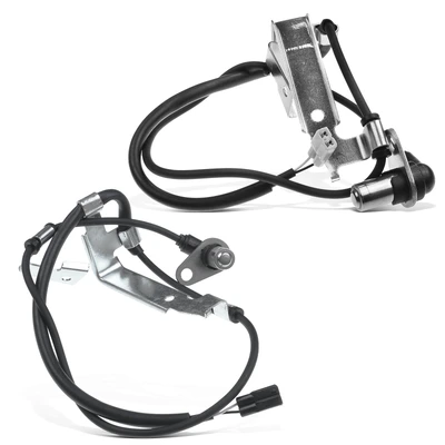 2 Pcs Front ABS Wheel Speed Sensor