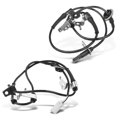 2 Pcs Front ABS Wheel Speed Sensor