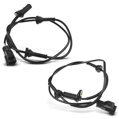 2 Pcs Front ABS Wheel Speed Sensor