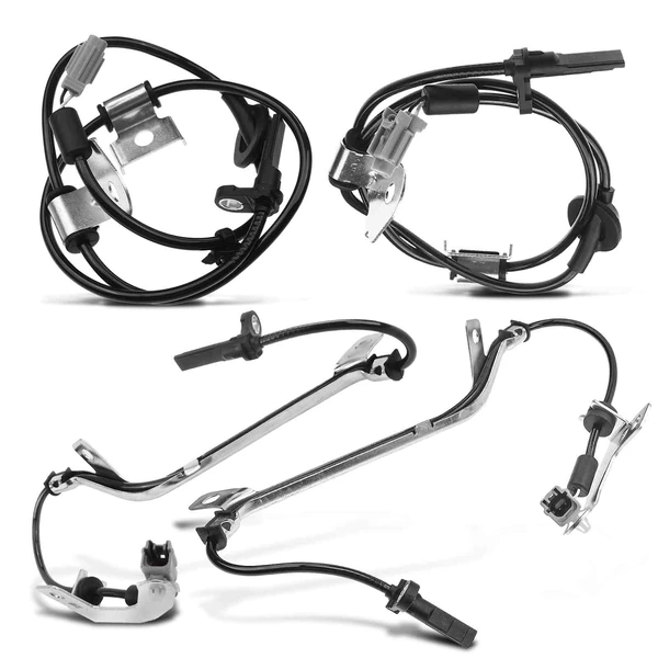 4 Pcs Front & Rear ABS Wheel Speed Sensor for 2007-2009 Subaru Outback
